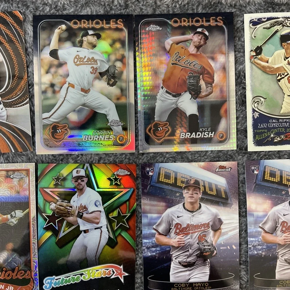 Baltimore Orioles Baseball 23 Card‎ Lot